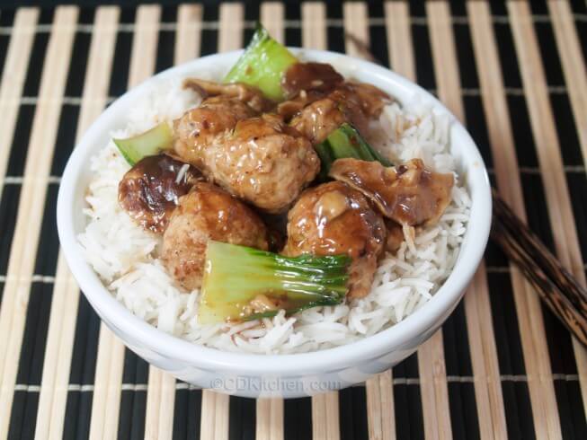 photo of Ginger Meatball Stir-Fry