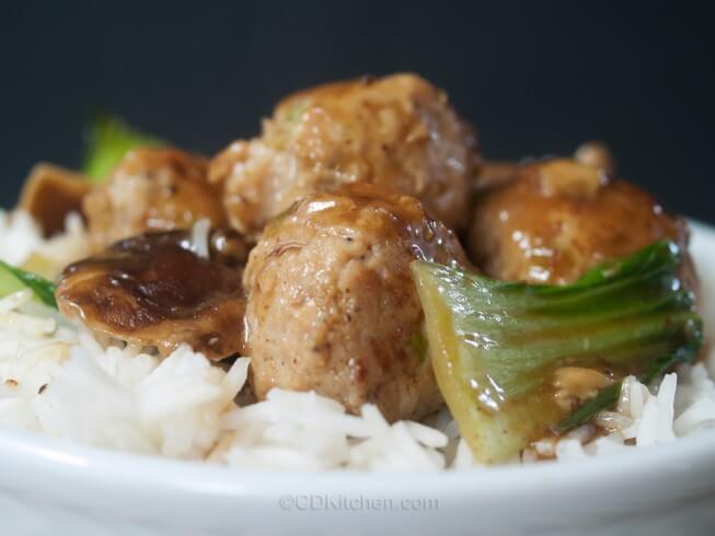 photo of Ginger Meatball Stir-Fry