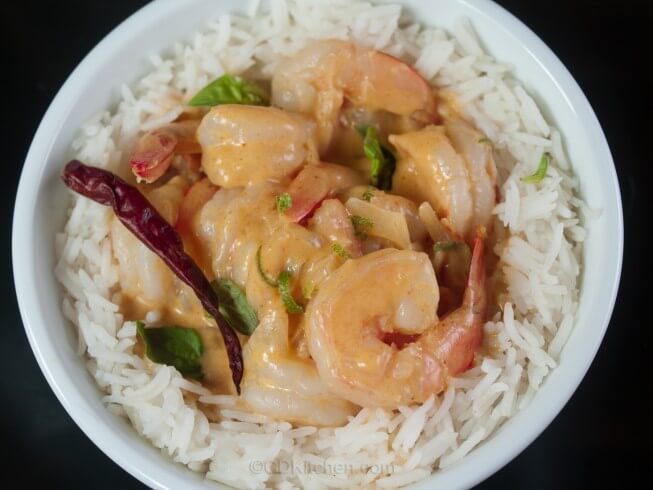 photo of Thai Coconut Shrimp Curry With Red Curry Paste