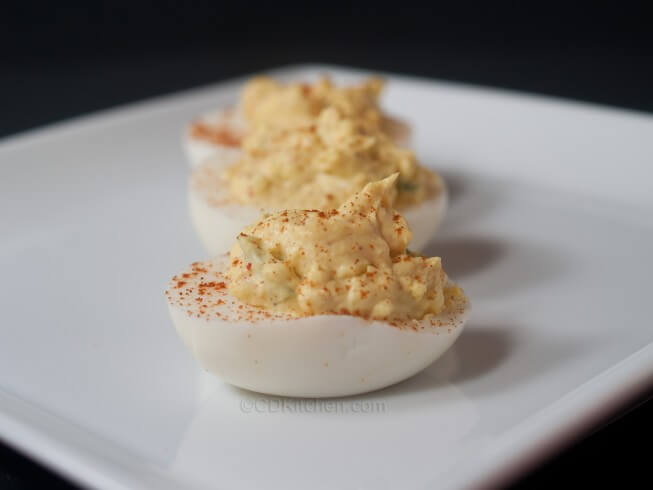 Cajun Deviled Eggs Recipe | CDKitchen.com