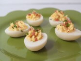 Bacon-Stuffed Eggs