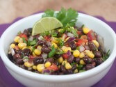 view the recipe for Southwestern Salsa With Black Beans & Corn