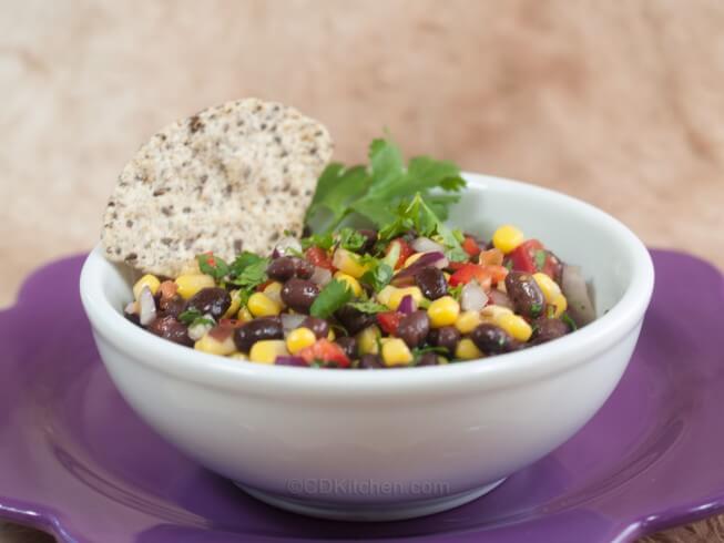 photo of Southwestern Salsa With Black Beans & Corn