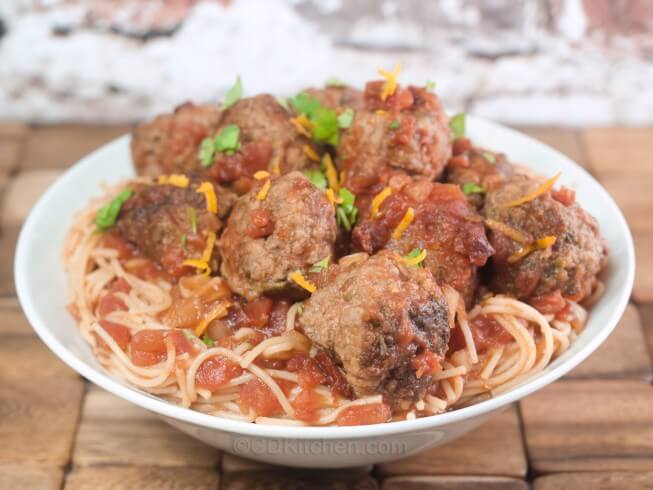 photo of Meatballs With Sweet Orange Chipotle