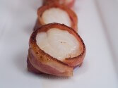 Maple Broiled Scallops