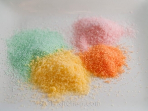 recipe for colored sugar