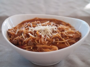 recipe for instant pot spaghetti