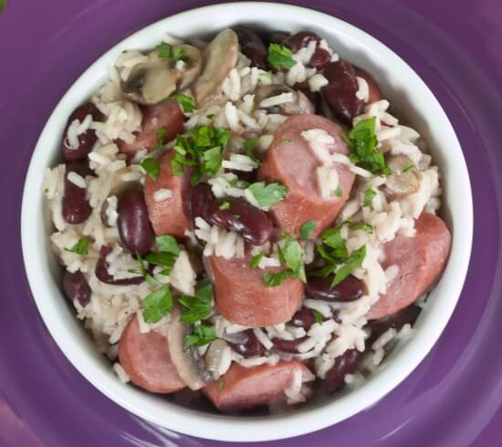 photo of Cajun Sausage And Rice Skillet