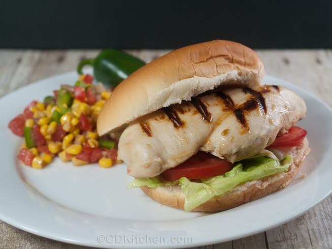 photo of Jalapeno Grilled Chicken Sandwiches