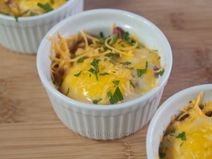 recipe for individual baked eggs