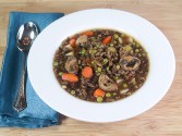 Wild Rice And Mushroom Soup