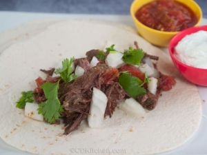 recipe for debbie's mexican shredded beef (carnitas)
