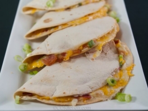 recipe for bacon quesadillas