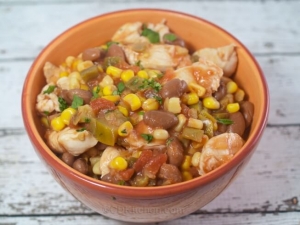 recipe for slow cooker mexican chicken and corn chili