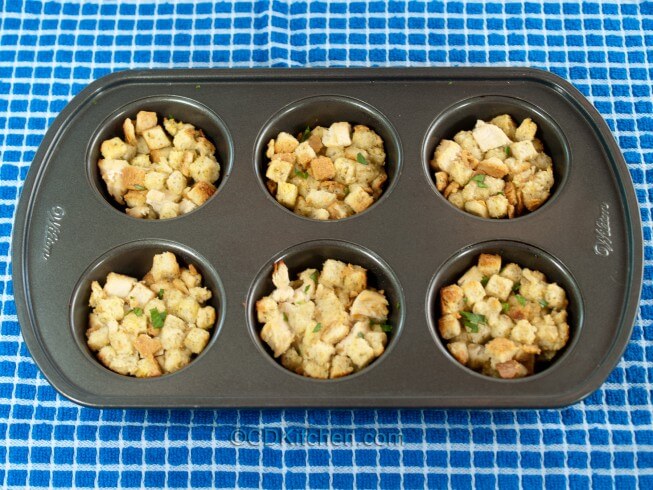 photo of Chicken and Stuffing Muffins