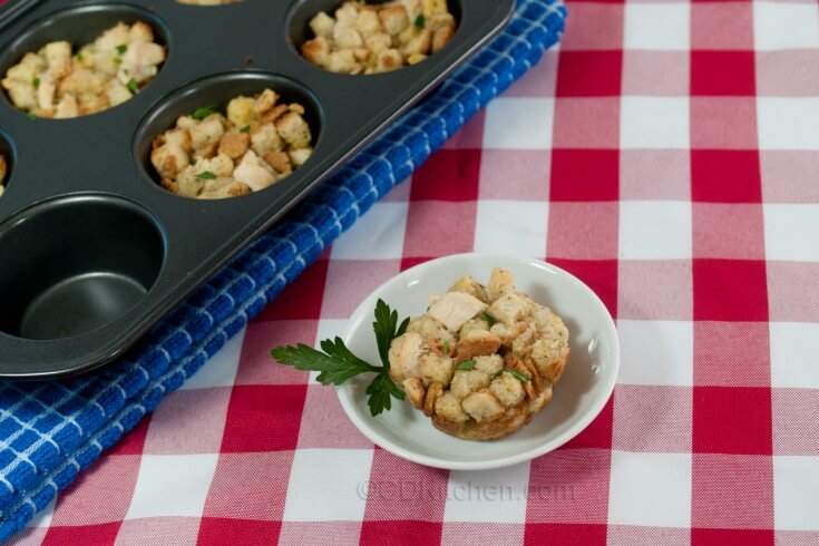 photo of Chicken and Stuffing Muffins