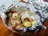 Grilled Mushroom Packets