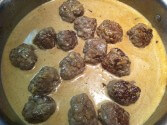 view the recipe for Danish Meatballs With Dill Sauce