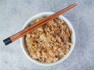 recipe for oven fried rice