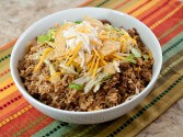 15 Minute Taco Rice Casserole