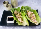 Asian Chicken Lettuce Wraps