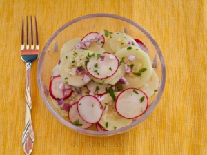 recipe for cucumber and radish salad