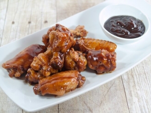 recipe for easy slow cooker barbecue chicken wings
