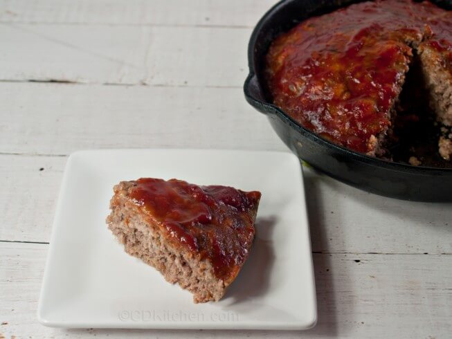 photo of Skillet Meat Loaf With Tangy Glaze