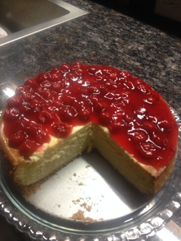 recipe for irresistible cherry cheesecake