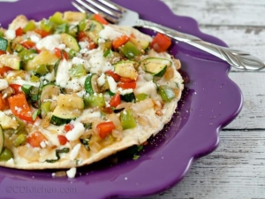 recipe for low-fat vegetable frittata