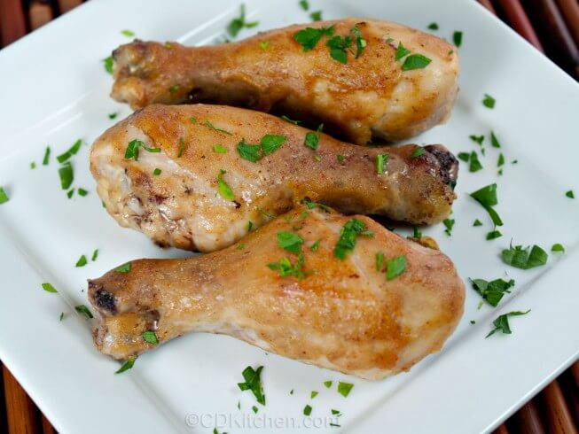 Dijon Chicken Drumsticks Recipe | CDKitchen.com