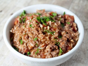 recipe for slow cooker spanish rice with beef