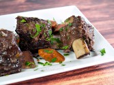 Short Ribs Braised In Pinot Noir