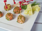 Smoked Salmon Lollipops