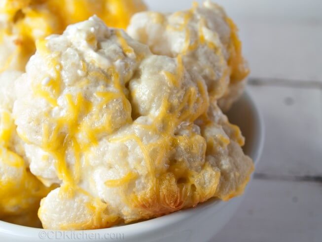 photo of Cheese-Frosted Cauliflower