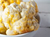 Cheese-Frosted Cauliflower