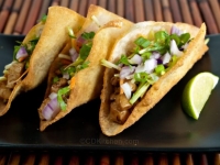 Recipe for Applebee's Wonton Tacos