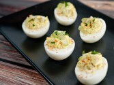 Classic Deviled Eggs Recipe | CDKitchen.com