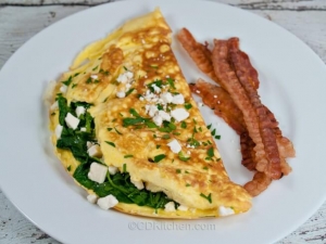 recipe for gourmet greek omelet
