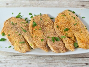 recipe for sauteed tilapia fillets with garlic-butter sauce