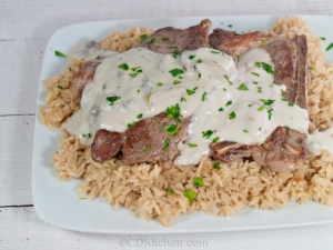 recipe for slow cooker pork chops and rice