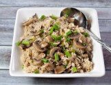 Baked Mushroom Rice