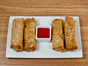 recipe for tasty pork egg rolls