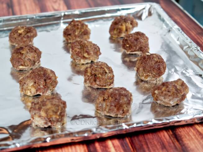 Make Ahead and Freeze Oven Meatballs Recipe | CDKitchen.com-image