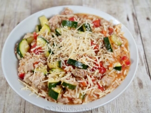 recipe for easy chicken tomato skillet