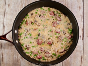 recipe for quick sausage skillet supper
