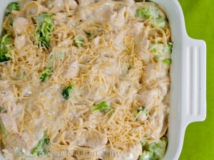 recipe for chicken alfredo casserole