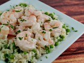 view the recipe for Shrimp In Garlic Cream Sauce