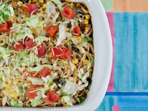 recipe for baked taco spaghetti