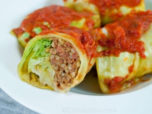recipe for lazy cabbage rolls with spanish rice